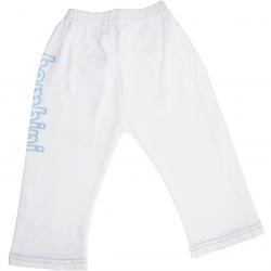 Boys White Pants With Print